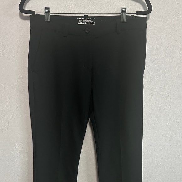 Nike Black Golf Performance Straight-Leg Pants - Picture 11 of 13
